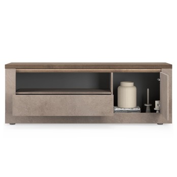 TV komoda ISCHIA 10 dub mercure/bronzová, šírka 160 cm 3