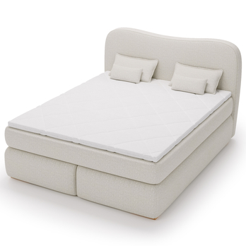 Posteľ boxspring ISLA COMFORT béžová, 140x200 cm 2