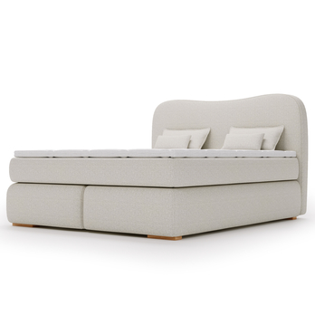 Posteľ boxspring ISLA COMFORT béžová, 140x200 cm 4