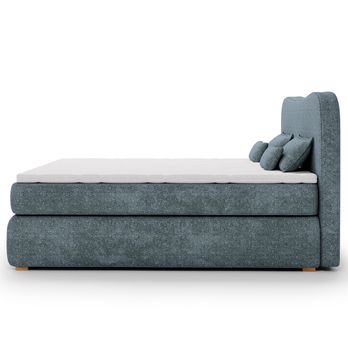 Posteľ boxspring ISLA COMFORT zelená, 140x200 cm 5