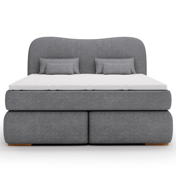 Posteľ boxspring ISLA COMFORT sivá, 160x200 cm 3