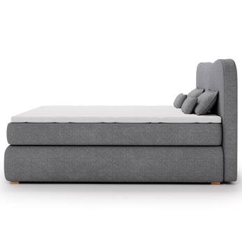 Posteľ boxspring ISLA COMFORT sivá, 160x200 cm 5