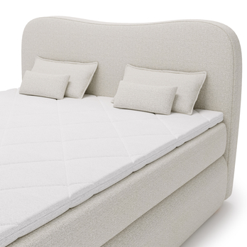 Posteľ boxspring ISLA COMFORT béžová, 180x200 cm 6