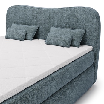 Posteľ boxspring ISLA COMFORT zelená, 180x200 cm 6