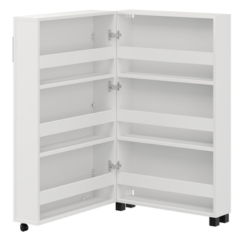 Skriňa na topánky ISLAY 1 opálovo biela 2