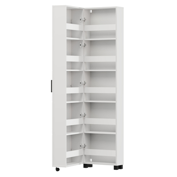 Skriňa na topánky ISLAY 2 opálovo biela 2