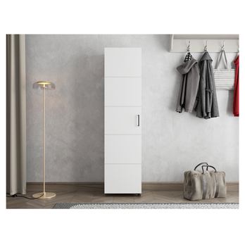 Skriňa na topánky ISLAY 2 opálovo biela 1