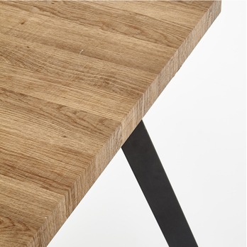 Jedálenský stôl IVÁN orech/čierna 3