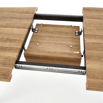 Jedálenský stôl IVÁN orech/čierna 4