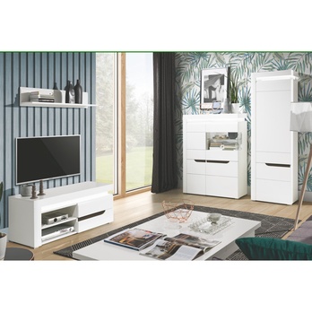 Regál IVONA biela 1