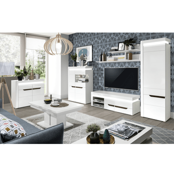 Konferenčný stolík IVONA biela 1