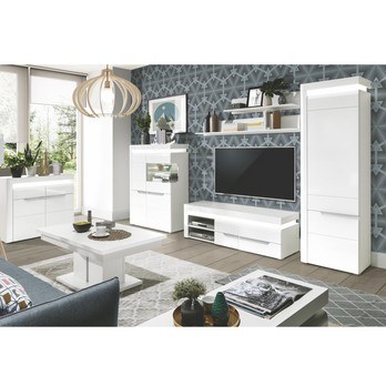 TV stolík IVONA biela 4