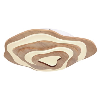 Stropné svietidlo JACKS biela/drevo 4