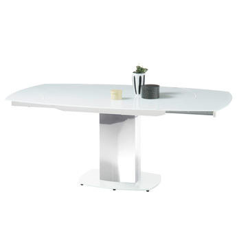 Jedálenský stôl JACKSON biela 3