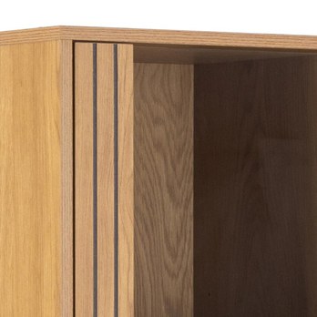 Vitrína JAIPUR 80 dub divoký 6