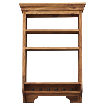 Nástenný regál JALILA 60 palisander 1