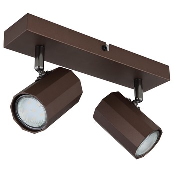 Bodové svietidlo JAMES 2 bronz 2