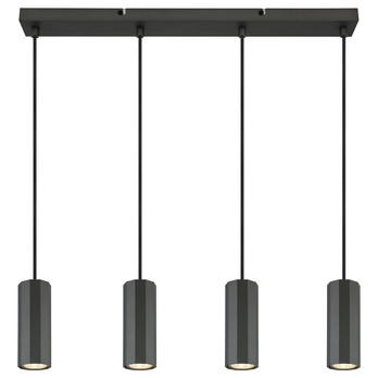 Závesné svietidlo JAMES 4 tmavosivá 3