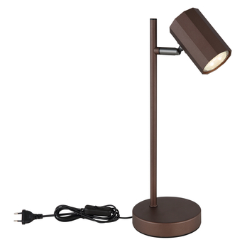 Stolná lampa JAMES I bronz 2