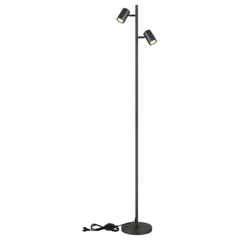 Stojacia lampa JAMES tmavosivá 2