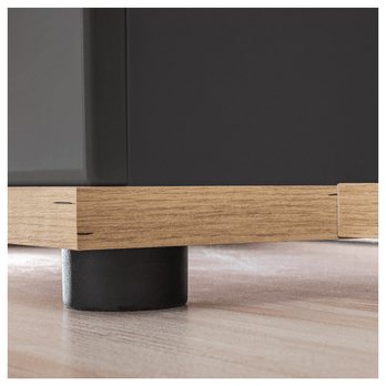 Obývacia stena JAMIL II dub wotan/antracitová 8