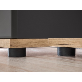 Obývacia stena JAMIL II dub wotan/antracitová 10