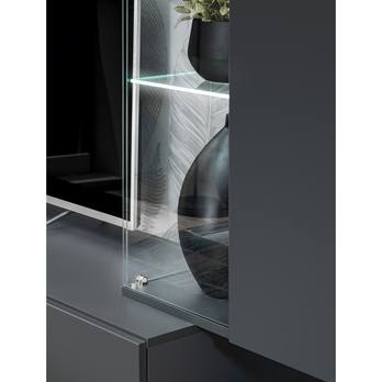 Obývacia stena JAMIL II dub wotan/antracitová 13