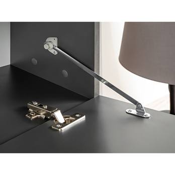 Obývacia stena JAMIL dub wotan/antracitová 8