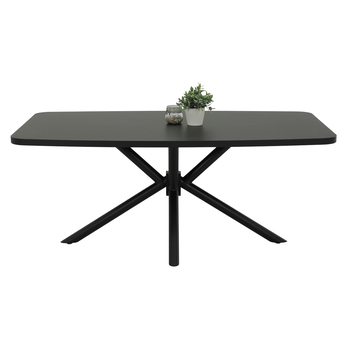 Jedálenský stôl JANELA čierna 1
