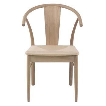 Jedálenská stolička JANIK bielený dub 2