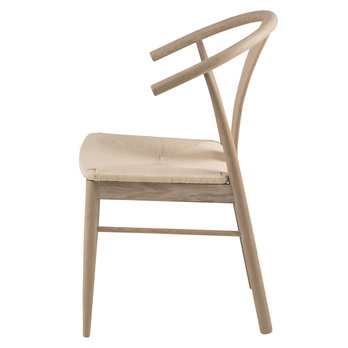 Jedálenská stolička JANIK bielený dub 3