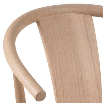 Jedálenská stolička JANIK bielený dub 6