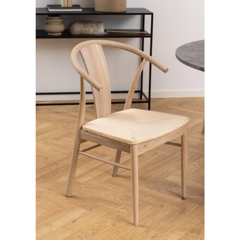 Jedálenská stolička JANIK bielený dub 9