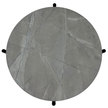 Konferenčný stolík JAREN mramor/čierna 1