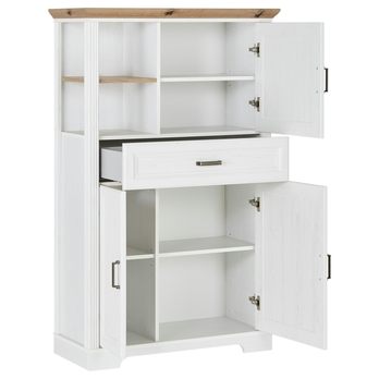 Komoda JASMIN 1 pínia svetlá/dub artisan 2