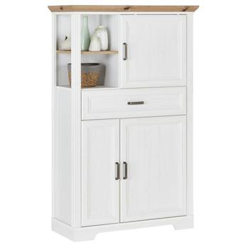 Komoda JASMIN 1 pínia svetlá/dub artisan 5