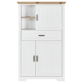 Komoda JASMIN 1 pínia svetlá/dub artisan 7