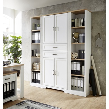 Regál JASMIN 2 pínia/dub artisan 1