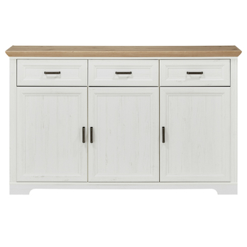 Komoda JASMIN 5 pínia svetlá/dub artisan 4