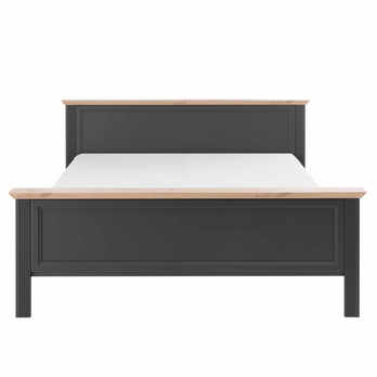 Posteľ JASMIN II grafit/dub artisan, 180x200 cm 2