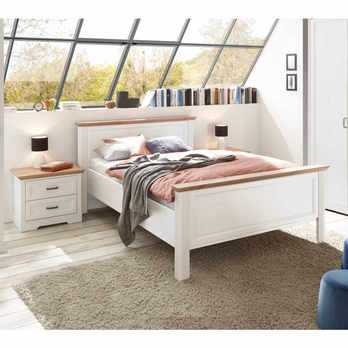 Posteľ JASMIN II pínia/dub artisan, 140x200 cm 1