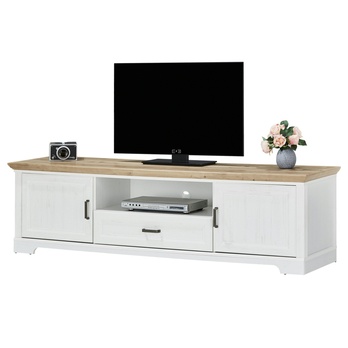 TV komoda JASMIN pínia svetlá/dub artisan, šírka 193 cm 3