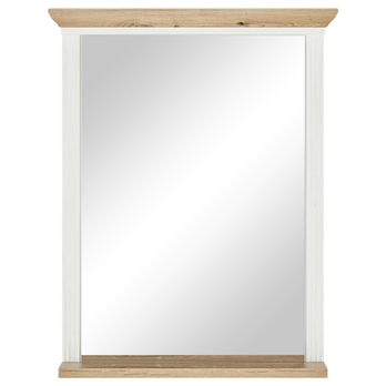 Zrkadlo JASMIN pínia svetlá/dub artisan, šírka 65 cm 2