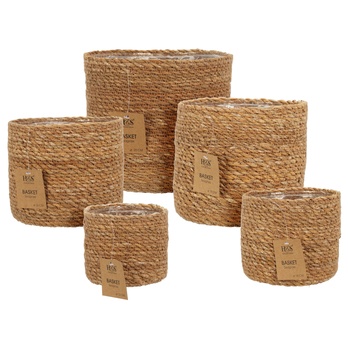 Obal na kvetináč JASPER morská tráva, priemer 16 cm 1