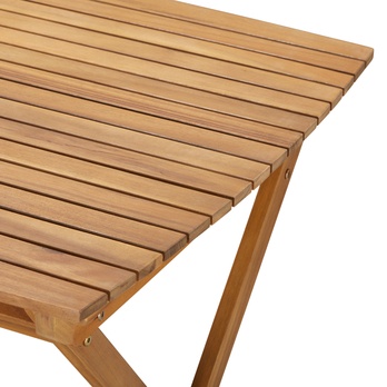 Záhradný stôl JAVA akácia/teak 3