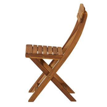 Záhradná stolička JAVA akácia/teak, sada 2 ks 4