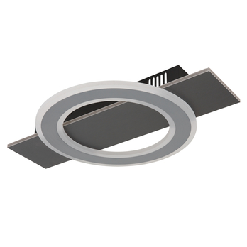 Stropné svietidlo JAYDEN I antracitová/sivá 5