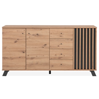 Komoda JAYSON 51C dub artisan/antracitová 4