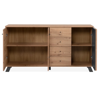 Komoda JAYSON 51C dub artisan/antracitová 5