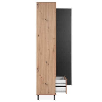 Vitrína JAYSON 52A dub artisan/antracitová 8